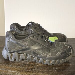 Mens / WomensBlack Athletic Work Sneaker shoe comp Toe.